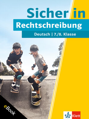 cover image of Klett Sicher in Deutsch Rechtschreibung 7./8. Klasse